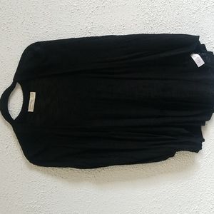 Black lightweight sweater